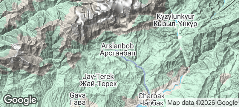 Terrain map