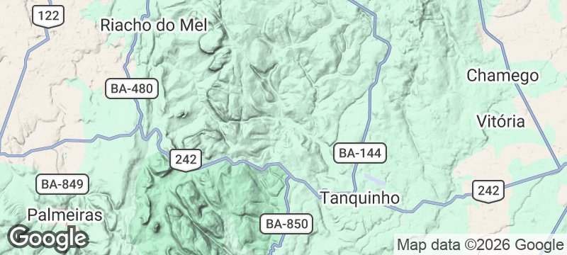 Terrain map