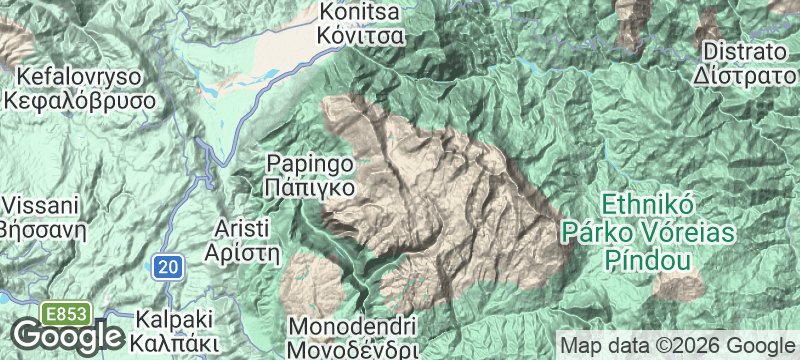 Terrain map