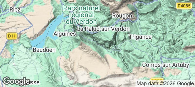 Terrain map
