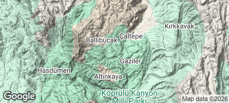 Terrain map