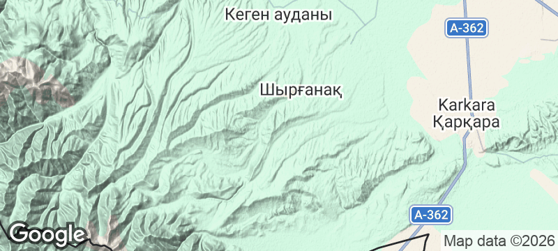 Terrain map