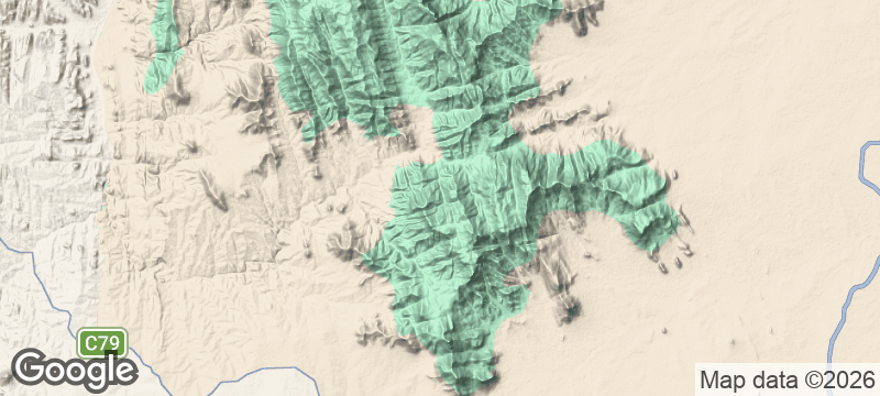 Terrain map