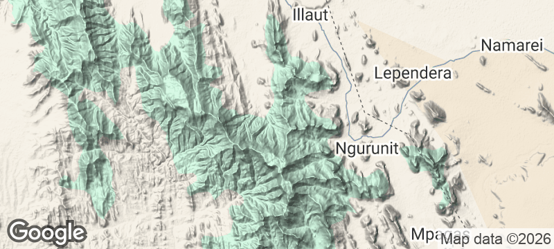 Terrain map